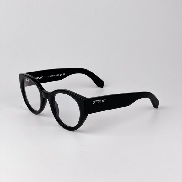 Off-White STYLE 41 Eyeglasses – Black Round Frame Blue Light| Model OERJ041 1000 - Picture 6 of 9
